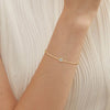 Infinity Round Cut Bolo Moissanite Bracelet
