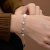 Clover Shape Moissanite Bracelet