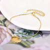 Four-leaf Flower Moissanite Bracelet
