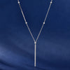Barrette Moissanite Necklace