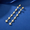 Kite Drop Moissanite Earring