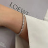 Tennis Moissanite Bracelet