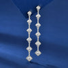 Kite Drop Moissanite Earring