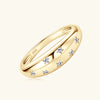 Stella - Bezel Star Moissainte Ring