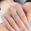 Infini - Classic Infinity 1-carat Moissanite Ring