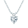 Heart Shining Moissanite Necklace