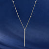 Barrette Moissanite Necklace