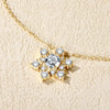 Snowflake Moissanite Necklace
