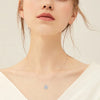 Snowflake Moissanite Necklace