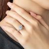 Girasole - Sunflower Shape Moissanite Ring