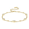Waterdrop Moissanite Bracelet