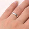 Ovale - Halo Bezel Oval Cut Moissanite Ring