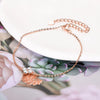 Four-leaf Flower Moissanite Bracelet