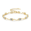 Ribbon Moissanite Bracelet