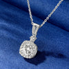 Classic Square Moissanite Necklace