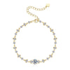 Pod Round Moissanite Bracelet