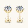6-claw Classic Moissanite Earring