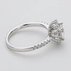 Girasole - Sunflower Shape Moissanite Ring