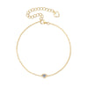 Infinity Round Cut Bolo Moissanite Bracelet