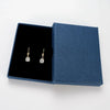 Hoop Drop Moissanite Earring
