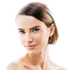 Forever Huggie Hoop Moissanite Earrings