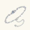 Pod Round Moissanite Bracelet
