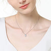 Heart Shining Moissanite Necklace