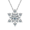 Snowflake Moissanite Necklace