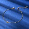 Infinity Round Cut Bolo Moissanite Bracelet