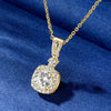 Classic Square Moissanite Necklace