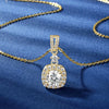 Classic Square Moissanite Necklace