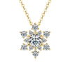 Snowflake Moissanite Necklace
