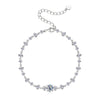 Pod Round Moissanite Bracelet