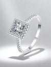 Carré - Square cut Moissanite Ring