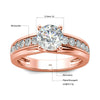 Pur - 1 Carat Round cut Moissanite Ring
