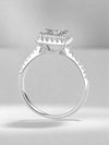 Carré - Square cut Moissanite Ring