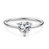 Cuore - Heart Shaped Cut Moissanite Ring