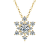 Snowflake Moissanite Necklace