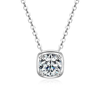 Solitaire Simple Style Moissanite Necklace