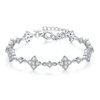Clover Shape Moissanite Bracelet