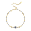 Pod Round Moissanite Bracelet