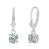 Hoop Drop Moissanite Earring