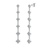 Kite Drop Moissanite Earring