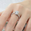 Lumière - Oval Cut 3-Carat Moissanite Ring