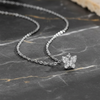 Butterfly Moissanite Necklace